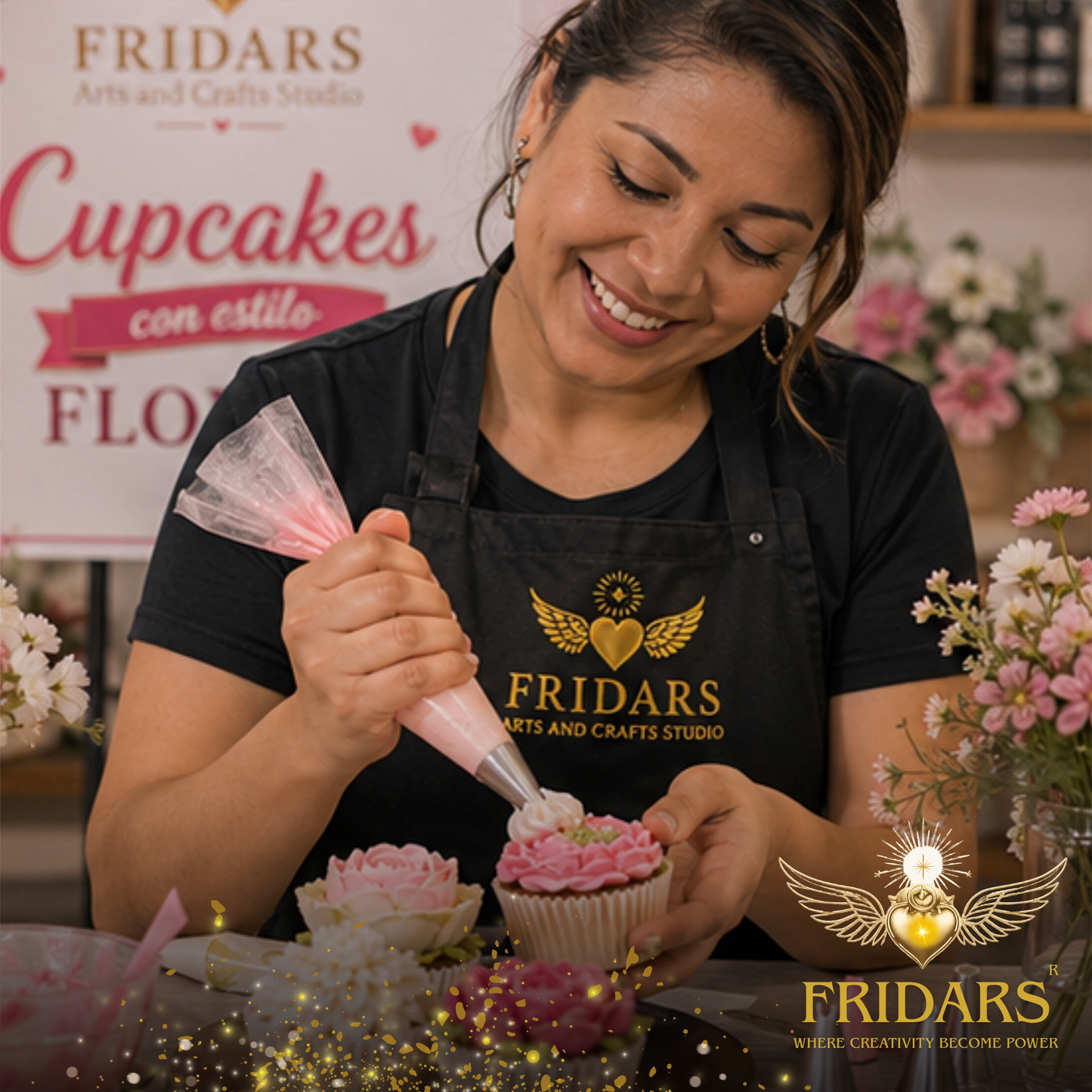 Floral Cupcake Decorating | Masterclass