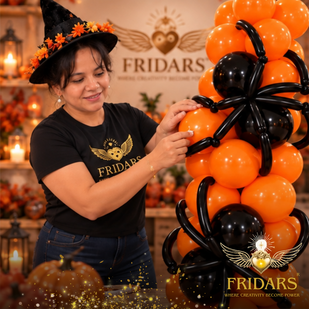 Halloween Balloon Decorations | Autumn Collection Masterclass