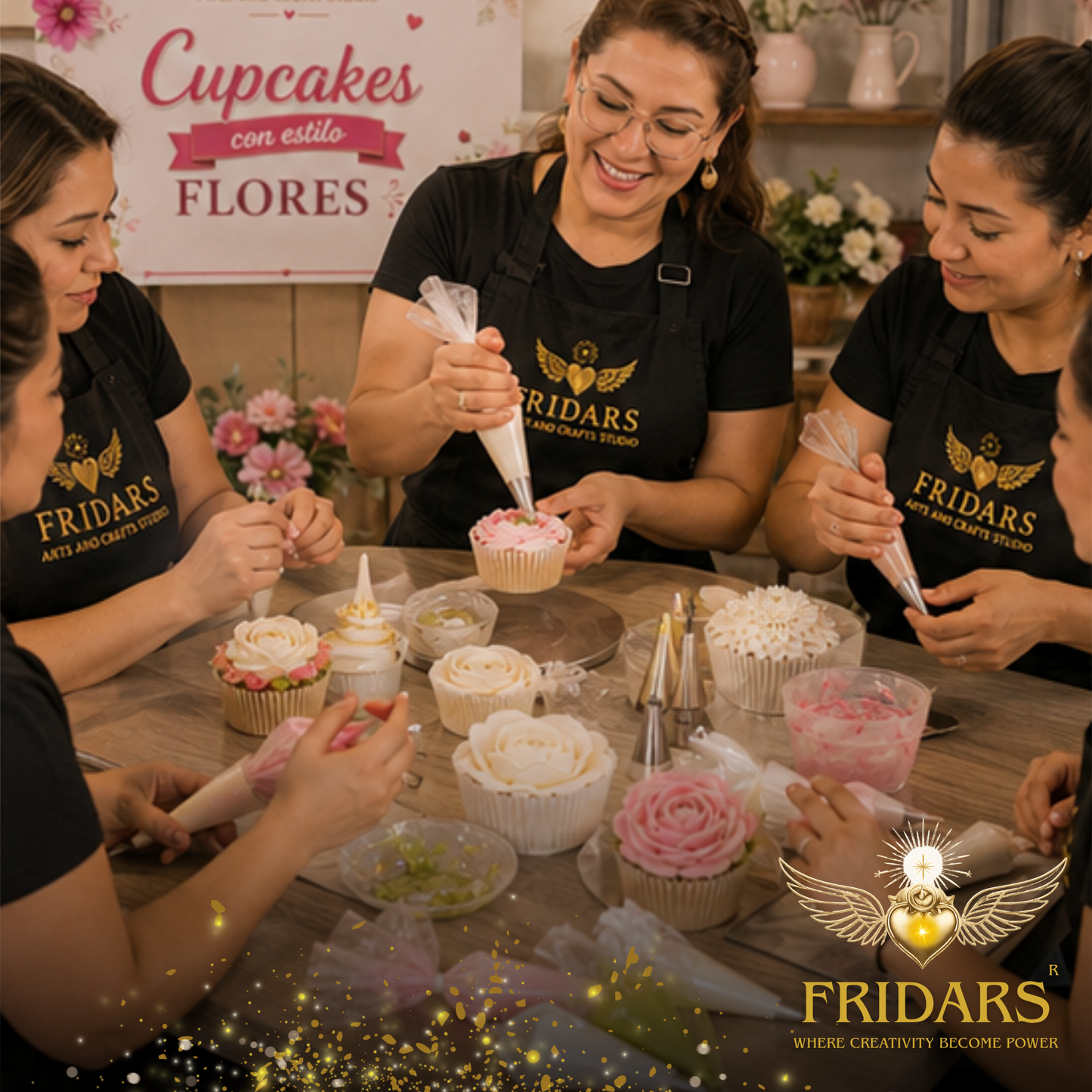 Floral Cupcake Decorating | Masterclass