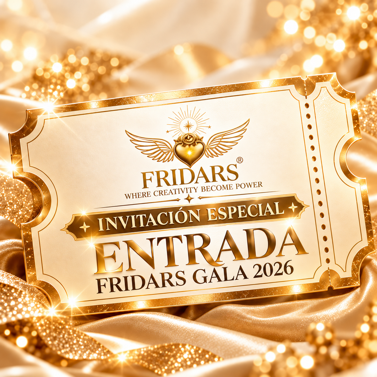 Entrada Fridars Gala 2026 | Invitación Especial