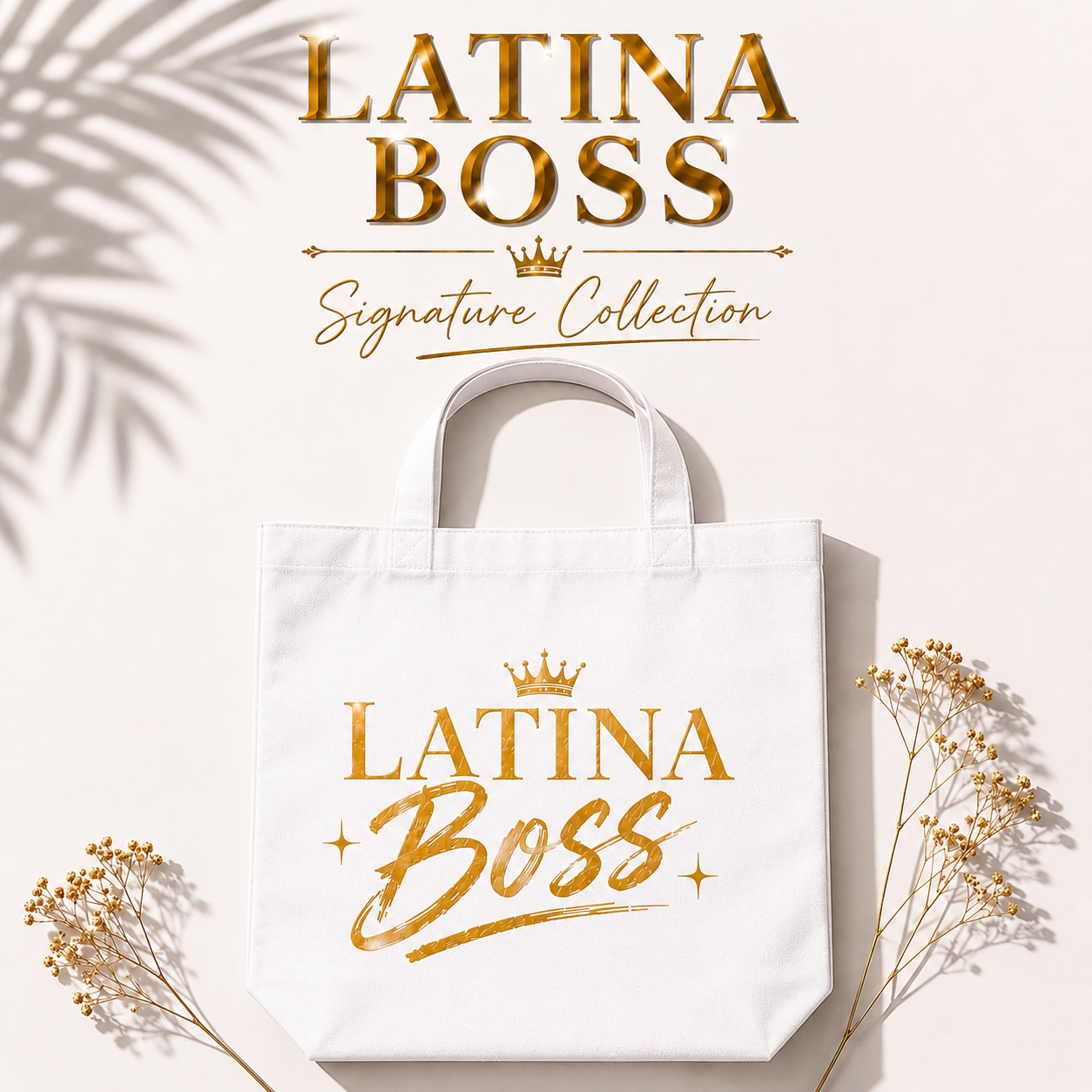 👑 Latina Boss Signature Tote