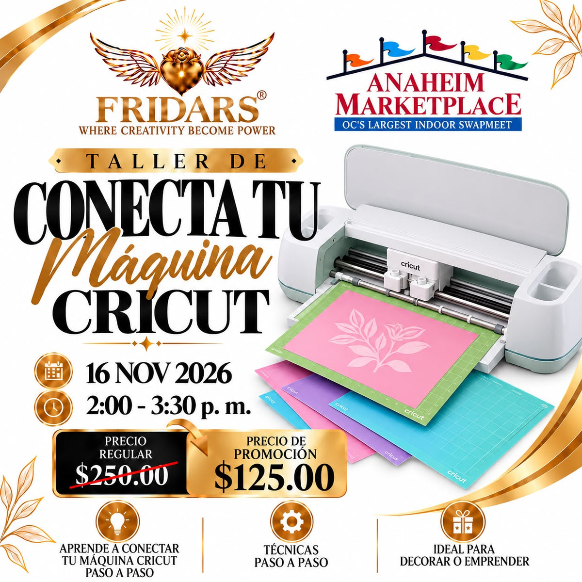 Crea algo extraordinario | Elige 1 taller