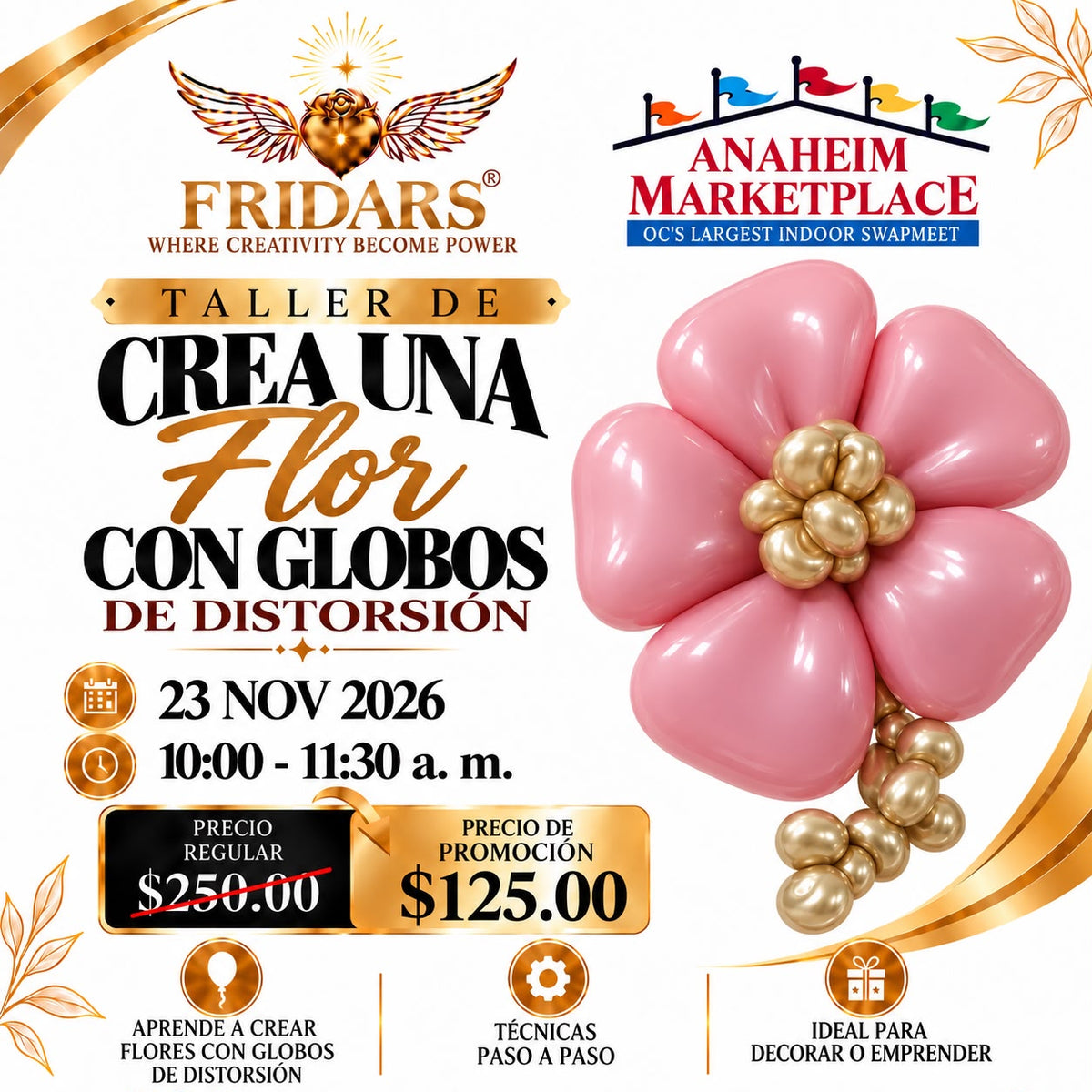 Crea algo extraordinario | Elige 1 taller