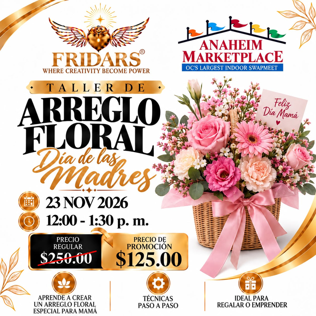 Crea algo extraordinario | Elige 1 taller